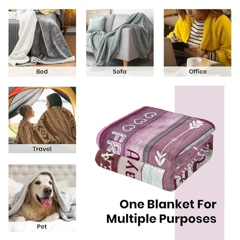 Special Gift For Your Wife Blanket - From Husband