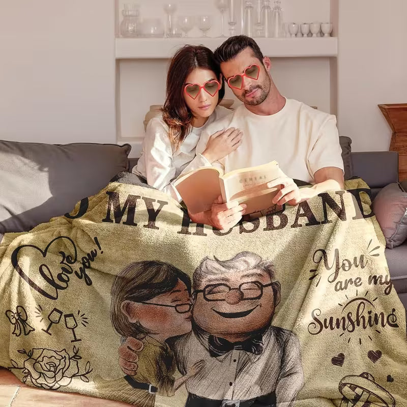Special Gift For Your Husband Blanket - From Wife