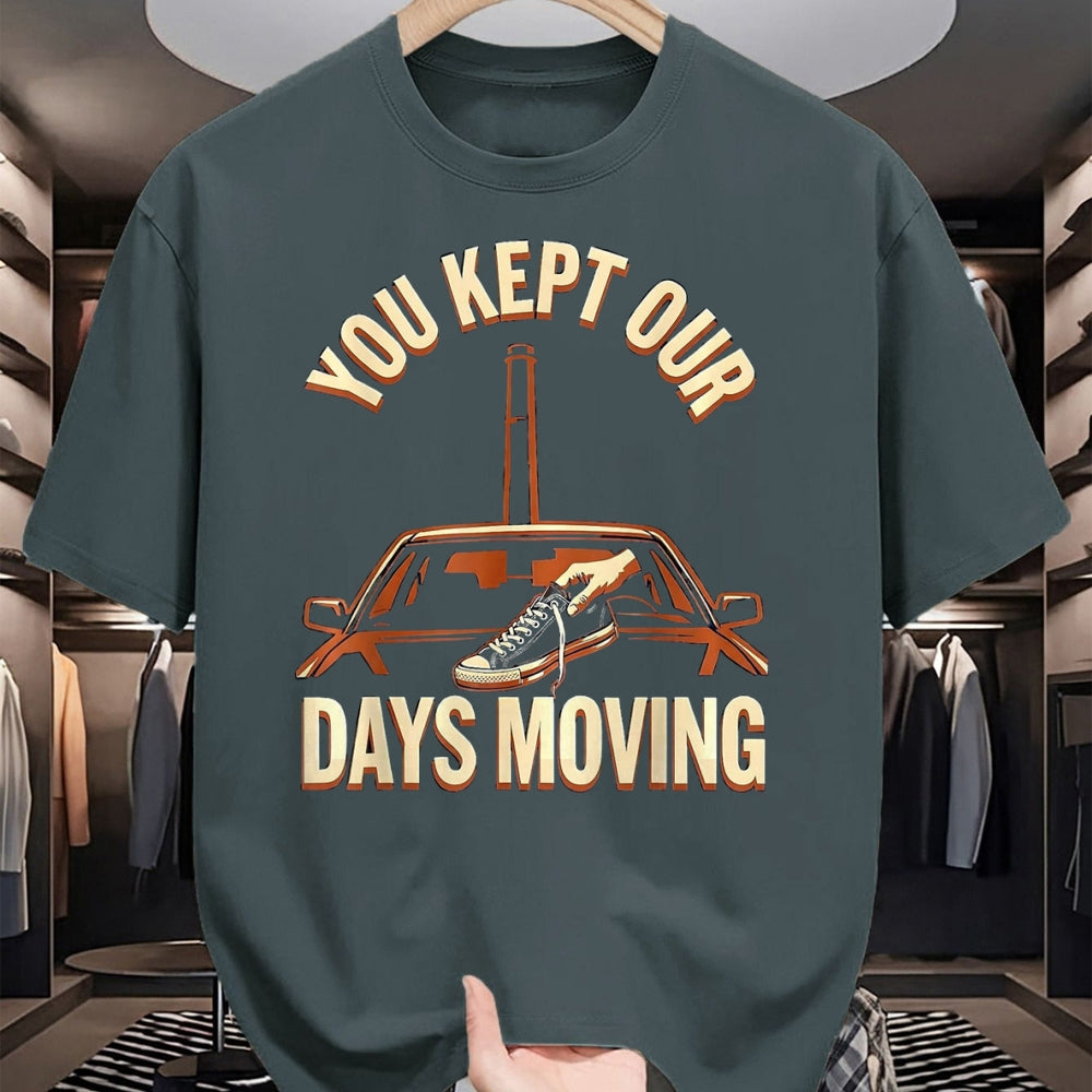 Best Truck Driver Life Shirt, Funny Trucker UnisexT-Shirt/Hoodie/Sweatshirt HLT00 - You Kept Our Days Moving Truck Driver Appreciation Week Gift T-Shirt, Women, Black, XX-Large