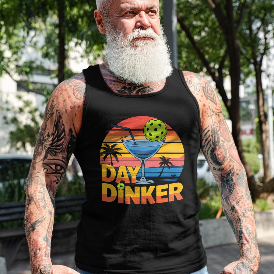 Funny Pickleball Shirt, Pickleball Lover Unisex T-Shirt/Hoodie/Sweatshirt HLT00 - Day Dinker Funny Pickleball Men Women Shirt T-Shirt