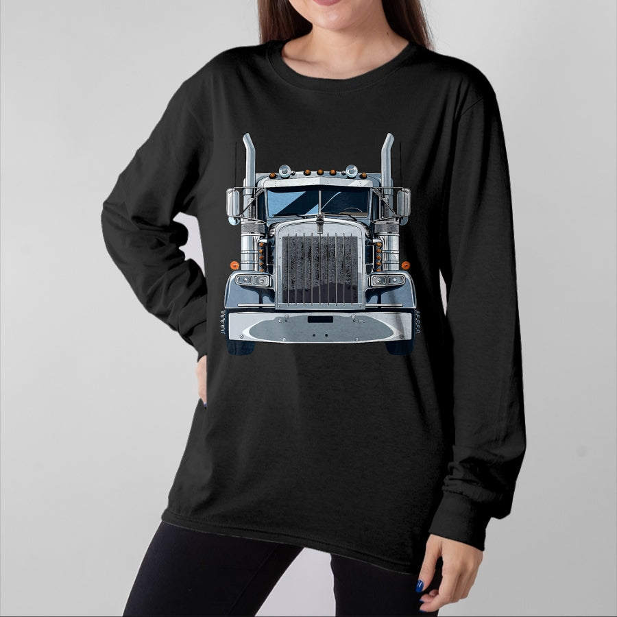 Best Truck Driver Life Shirt, Funny Trucker UnisexT-Shirt/Hoodie/Sweatshirt HLT00 - Semi Truck Driver T-Shirt (1)