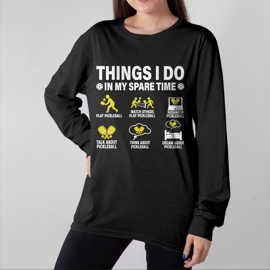 Funny Pickleball Shirt, Pickleball Lover Unisex T-Shirt/Hoodie/Sweatshirt HLT00 - Pickleball Art for Men Women Pickleball Player Pickle Ball T-Shirt