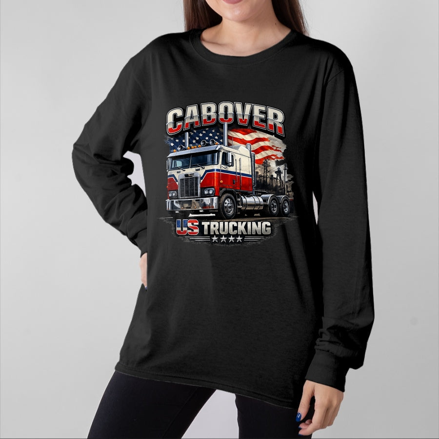 Best Truck Driver Life Shirt, Funny Trucker UnisexT-Shirt/Hoodie/Sweatshirt HLT00 - US Truck Cabover Us Trucking Trucker Outfit Driver T-Shirt