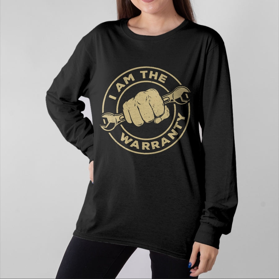 Best Mechanic Life Shirt, Funny Mechanic UnisexT-Shirt/Hoodie/Sweatshirt HLT00 - I Am The Warranty Car Lover T-Shirt (1)