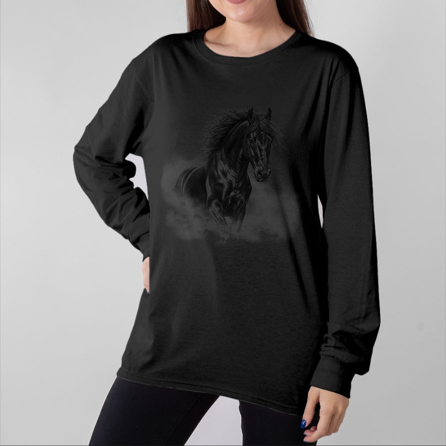 Best Horse Lover Shirt , Funny Horse UnisexT-Shirt/Hoodie/Sweatshirt HLT00 - Horse Lover Design For Men & Women T-Shirt