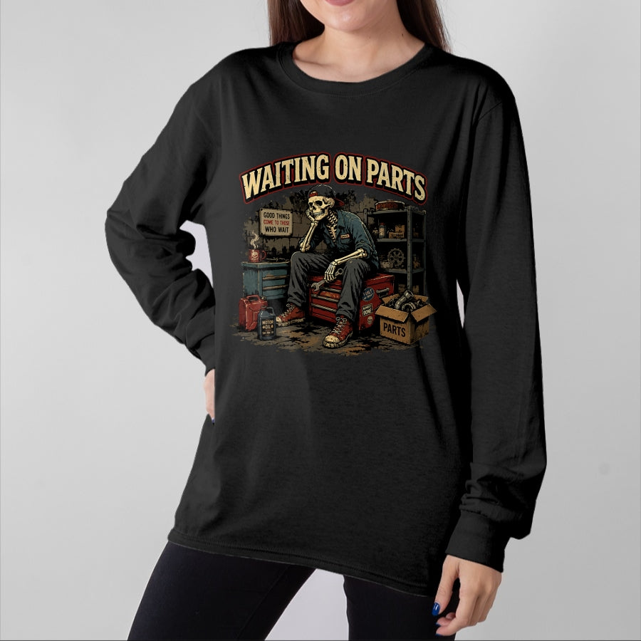 Best Mechanic Life Shirt, Funny Mechanic UnisexT-Shirt/Hoodie/Sweatshirt HLT00 - Waiting On Parts Tee Car Technician Men Auto Repair Mechanic T-Shirt
