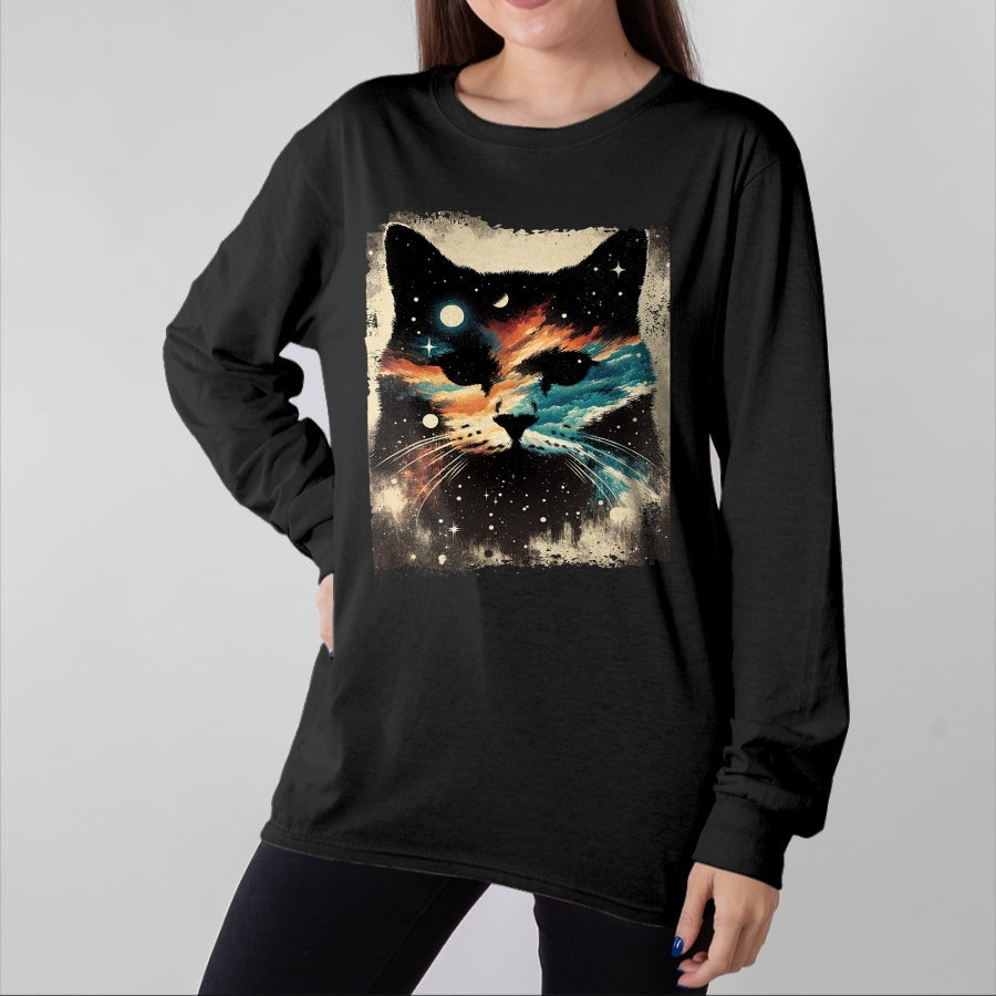 Cat Love Shirt, Funny Cat Lover Gift UnisexT-Shirt/Hoodie/Sweatshirt HLT00 - Vintage Universe Cat Costume Cat Lover Cat Love T-Shirt
