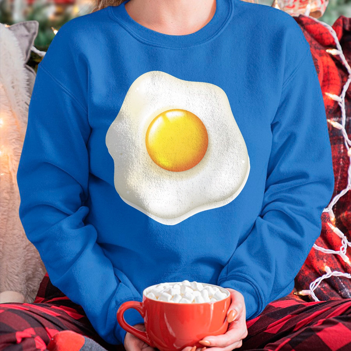 Egg Costume T-Shirt Funny Christmas Halloween Egg Shirt T-Shirt - Christmas Unisex T-Shirt/Hoodie/Sweatshirt - NINA00