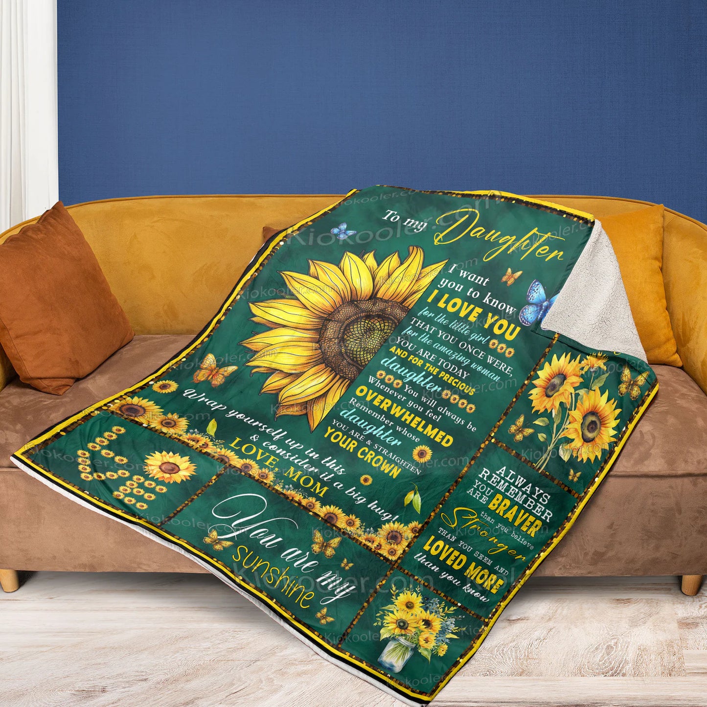 BLANKET FOR DAUGHTER FROM MOM – COMFORT & WARMTH GIFT