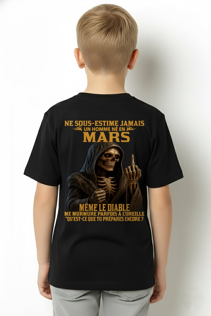 NE SOUS-ESTIME JAMAIS UN HOMME NÉ EN MARS Fr03 NINA03 male (SKU12-305-03)