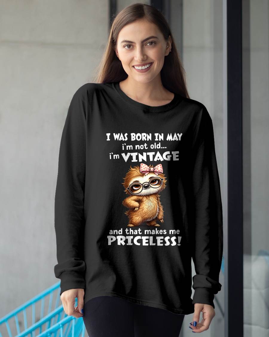 MAY - I'M NOT OLD I'M VINTAGE AND THAT MAKES ME PRICELESS - FMA - NINA05 (SKU2604-92-05)