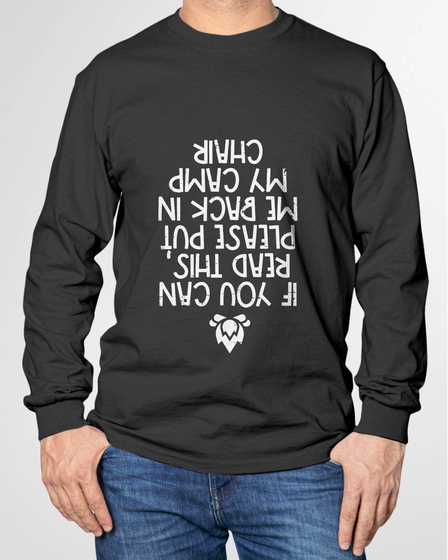 Camping If You Can Read This - Funny Camping T-Shirt
