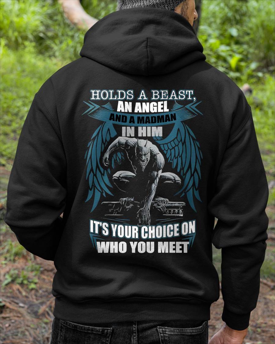 IT'S YOUR CHOICE ON WHO YOU MEET - MAN TEE - NINA00 (SKU26T-01-47-00)