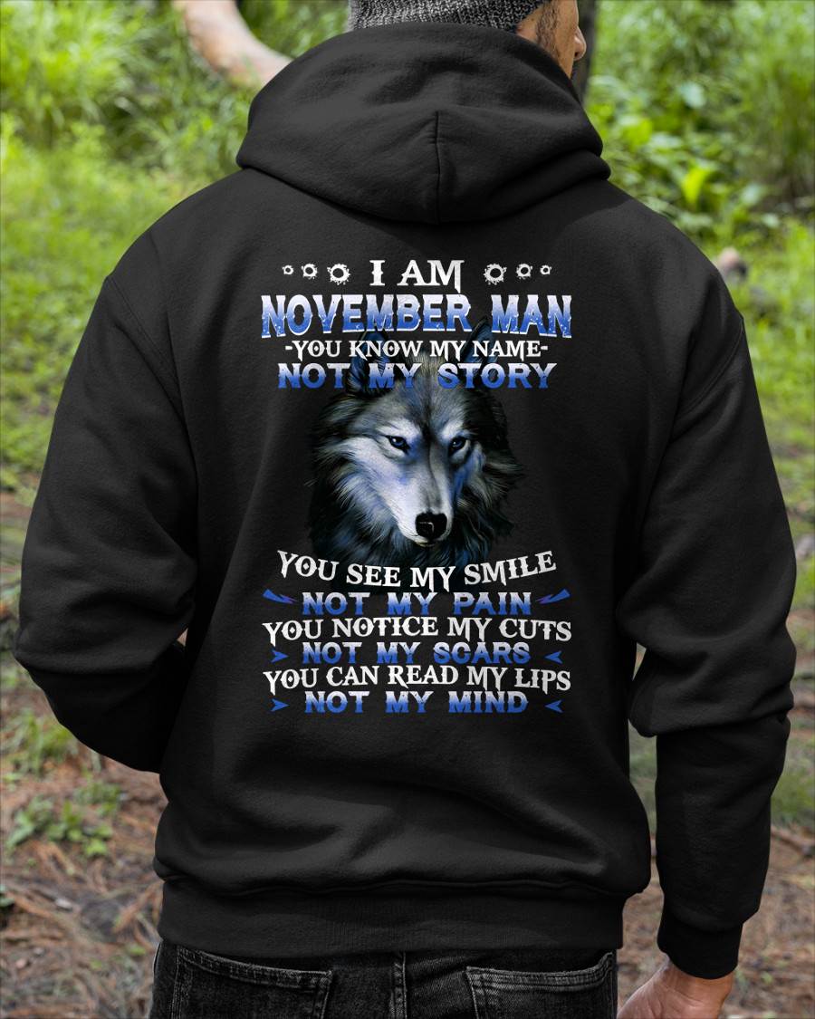 NOVEMBER - YOU KNOW MY NAME NOT MY STORY - MAN TEE - NINA11 (SKU26T-01-48-11)