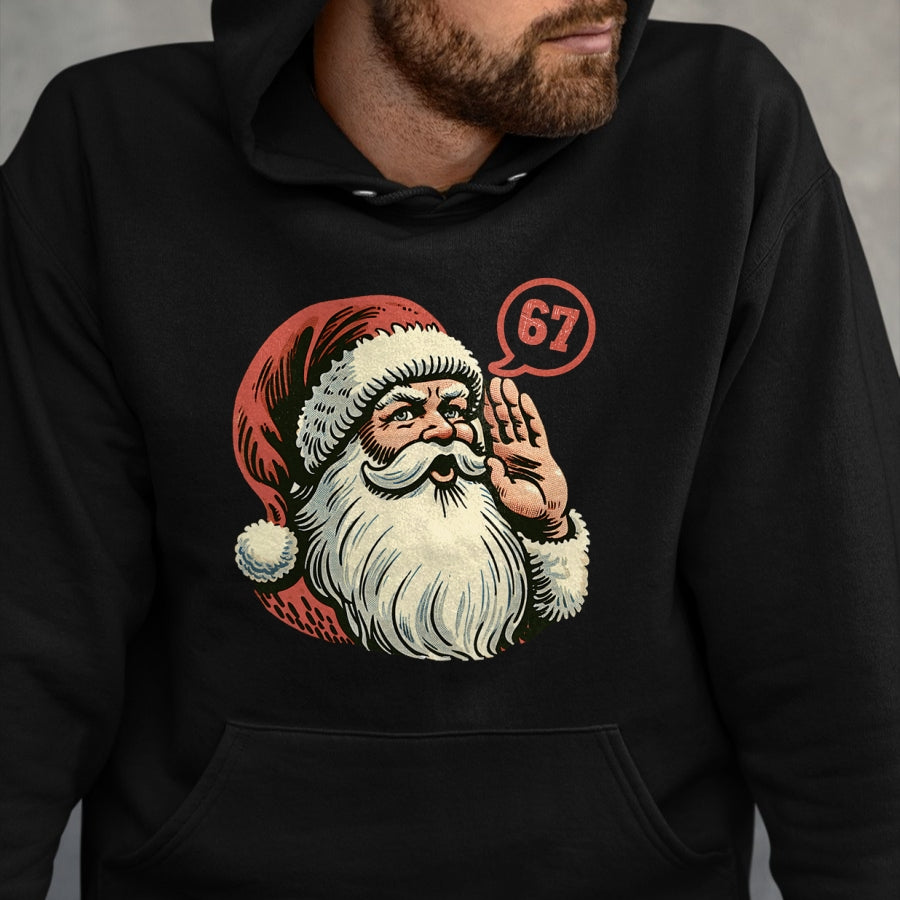 67 Christmas Funny Six Seven Meme Brainrot Santa Claus Boys T-Shirt - Christmas Unisex T-Shirt/Hoodie/Sweatshirt - NINA00