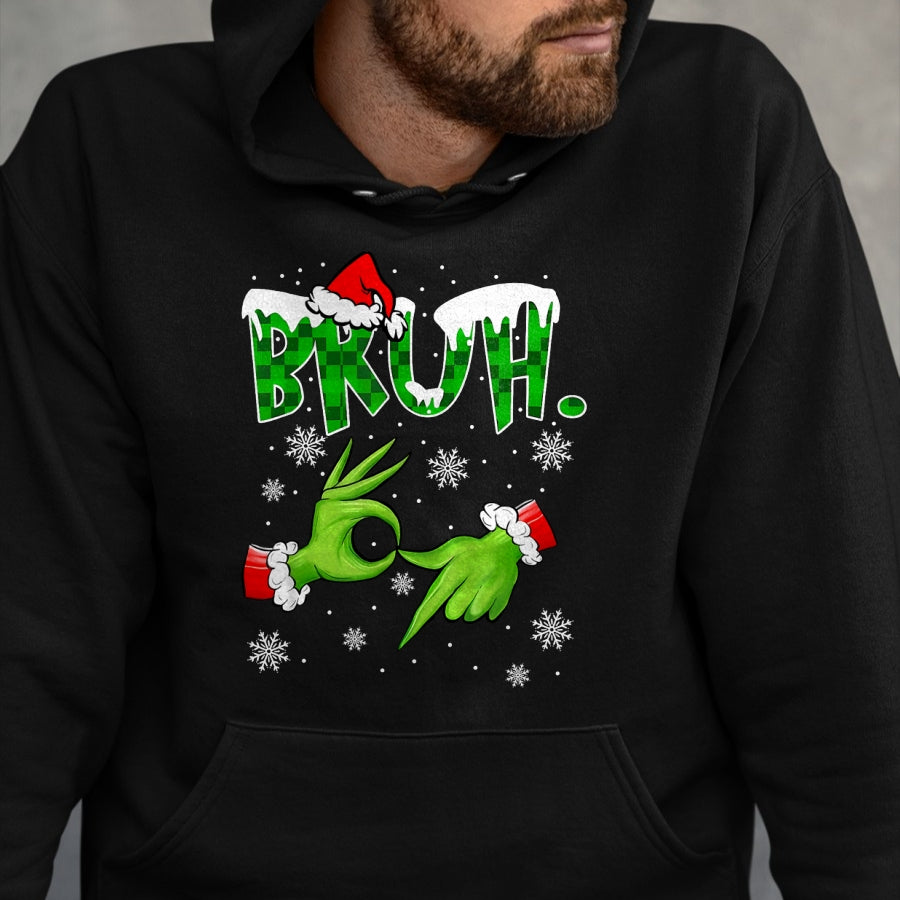 Bruh 67 Six Seven 6 7 Meme Christmas Funny Gen Alpha Slang T-Shirt - Christmas Unisex T-Shirt/Hoodie/Sweatshirt - NINA00