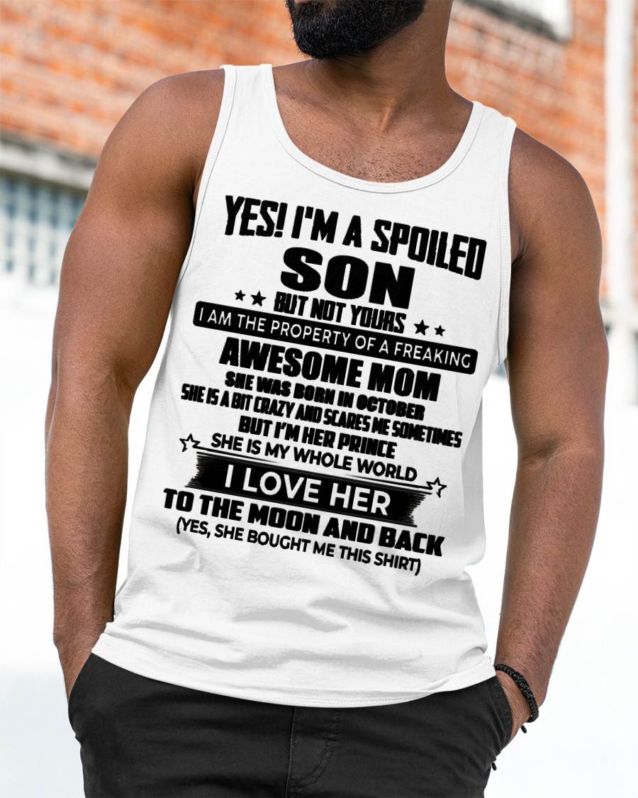OCTOBER - I'M HER PRINCE I LOVE HER TO THE MOON AND BACK - FROM MOM - NINA10 (SKU2604-318-10)