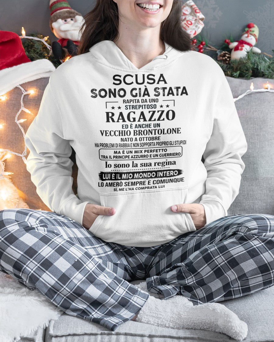 Fantastico fidanzato nato a Ottobre - Regalo speciale per la tua ragazza- ITA/NINA10 (SKU2605-187-10)