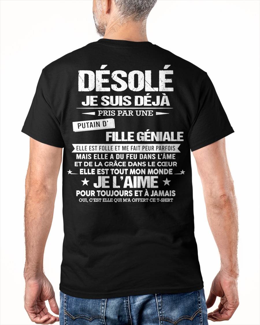 DÉSOLÉ, JE SUIS DÉJÀ PRIS PAR UNE FILLE VRAIMENT GÉNIALE – DE LA PART DE MA FEMME - FR00 / NINA00 (SKU26T-01140-00)