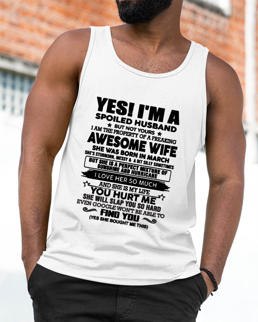 FEBRUARY - I'M A SPOILED HUSBAND BUT NOT YOURS - FROM WIFE - NINA02 (SKU12-283-02)