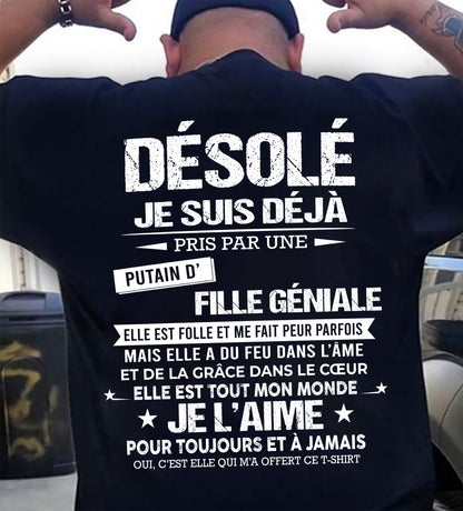 DÉSOLÉ, JE SUIS DÉJÀ PRIS PAR UNE FILLE VRAIMENT GÉNIALE – DE LA PART DE MA FEMME - FR00 / NINA00 (SKU26T-01140-00)