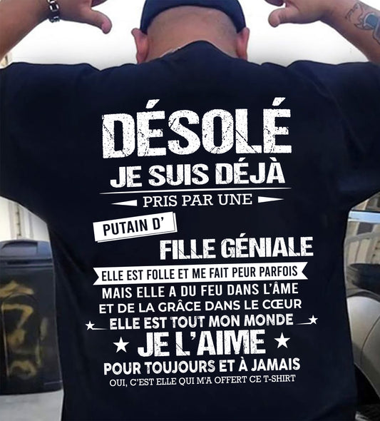 DÉSOLÉ, JE SUIS DÉJÀ PRIS PAR UNE FILLE VRAIMENT GÉNIALE – DE LA PART DE MA FEMME - FR00 / NINA00 (SKU26T-01140-00)