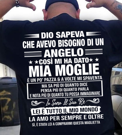 LEI È TUTTO IL MIO MONDO - regalo perfetto per tuo marito - ITA/NINA00 (SKU2606-248-00)