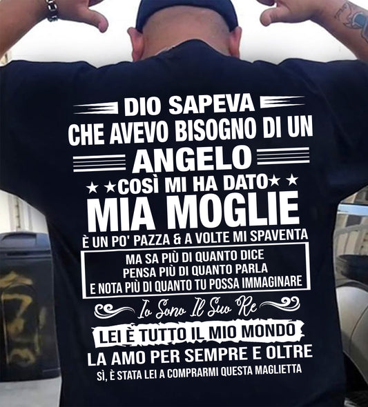 LEI È TUTTO IL MIO MONDO - regalo perfetto per tuo marito - ITA/NINA00 (SKU2606-248-00)