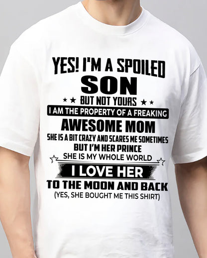 I'M HER PRINCE I LOVE HER TO THE MOON AND BACK - FROM MOM - NINA00 (SKU2604-318-00)