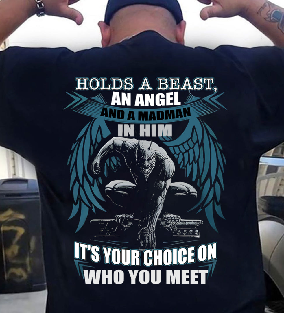 IT'S YOUR CHOICE ON WHO YOU MEET - MAN TEE - NINA00 (SKU26T-01-47-00)