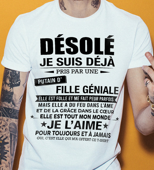 DÉSOLÉ, JE SUIS DÉJÀ PRIS PAR UNE FILLE VRAIMENT GÉNIALE – DE LA PART DE MA FEMME - FR00/NINA00 (SKU2606-42-00)