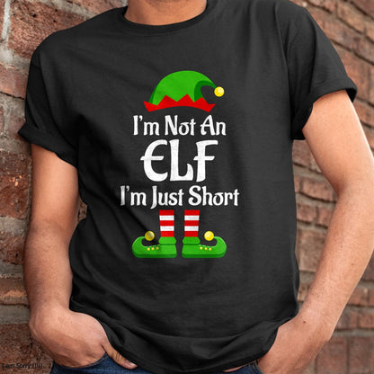 Im Not An Elf Family Christmas Pjs Matching Men Women Kids T-Shirt - Christmas Unisex T-Shirt/Hoodie/Sweatshirt - NINA00