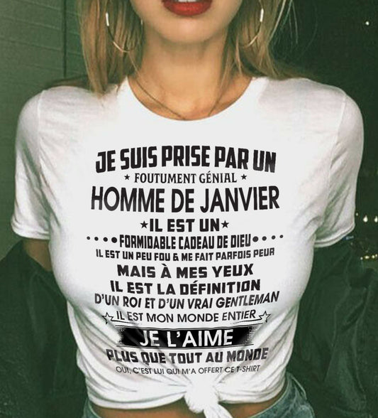 JANVIER – MAIS À MES YEUX, IL EST LA DÉFINITION D’UN ROI ET D’UN VÉRITABLE GENTLEMAN – DE SON MARI - FR01/NINA01 (SKU2602-14-01)