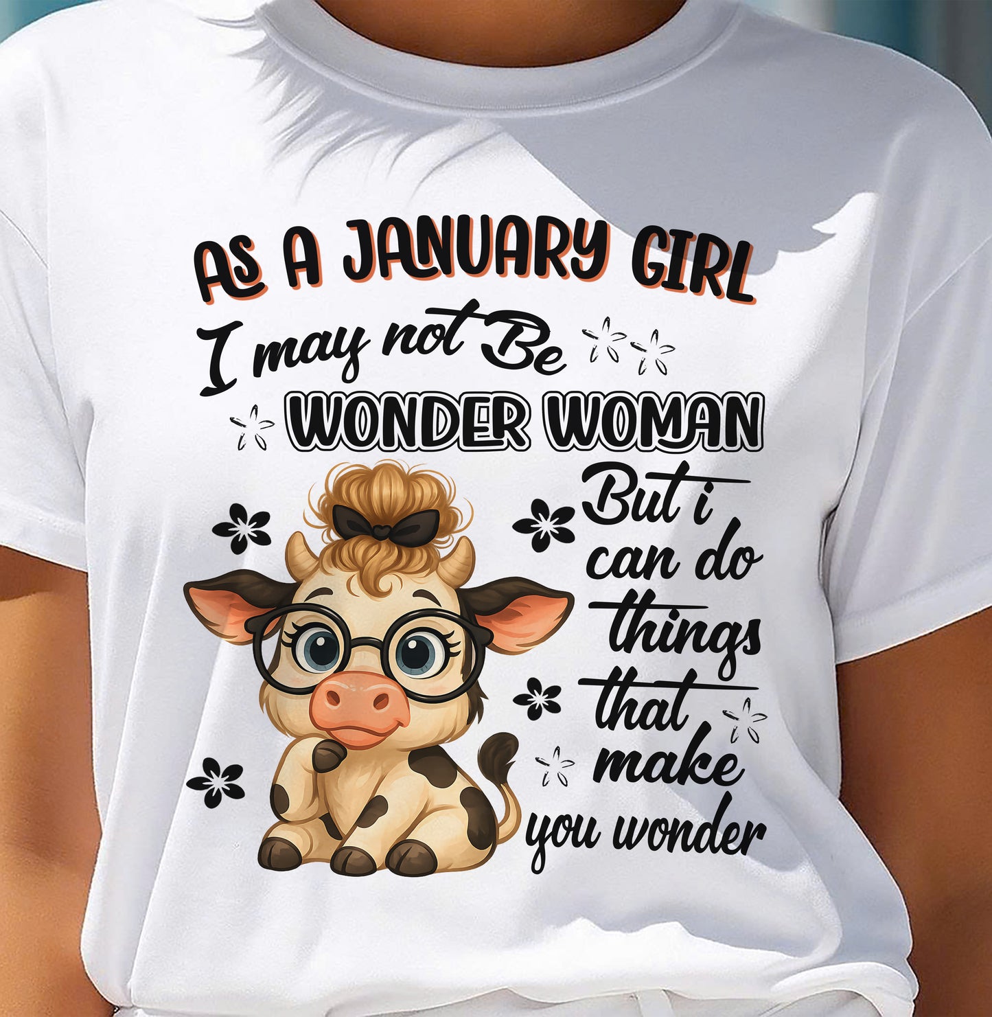 JANUARY - I may not Be WONDER WOMAN But I can do things that make you wonder - FMA - NINA01 (SKU2606-113-01)