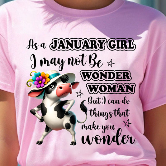 JANUARY - I may not Be WONDER WOMAN But I can do things that make you wonder - FMA - NINA01 (SKU2605-03-01)