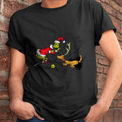 Dr. Seuss Reindeer T-shirt - Christmas Unisex T-Shirt/Hoodie/Sweatshirt - NINA00