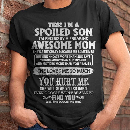 Awesome Mom - Perfect Gift For Your Spoiled Son From Mom - NINA00 (SKU05-47-00)