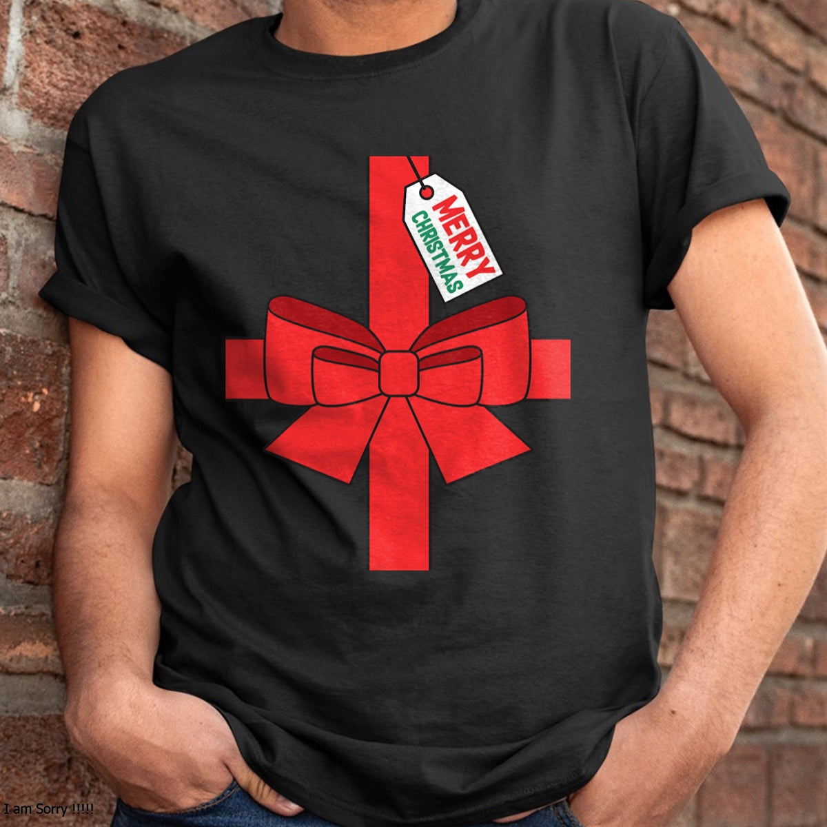 Funny DIY Christmas Present Costume T-Shirt - Christmas Unisex T-Shirt/Hoodie/Sweatshirt - NINA00