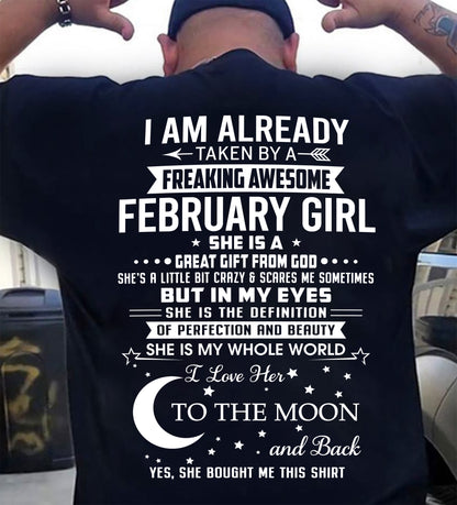 FEBRUARY - SHE IS MY WHOLE WORLD I LOVE HER TO THE MOON AND BACK - FROM WIFE - NINA02 (SKU2602-71-02)