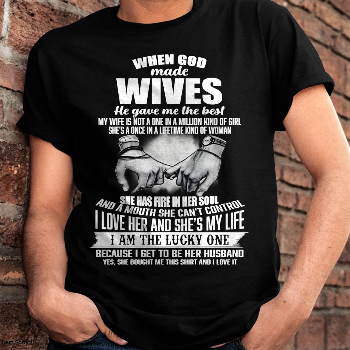 WHEN GOD MADE WIVES HE GAVE ME THE BEST - FROM WIFE - NINA00 (SKU26T-01-05-00)