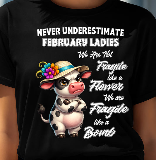 FEBRUARY - WE ARE NOT FRAGILE LIKE A FLOWER WE ARE FRAGILE LIKE A BOMB - FMA - NINA02 (SKU2605-18-02)