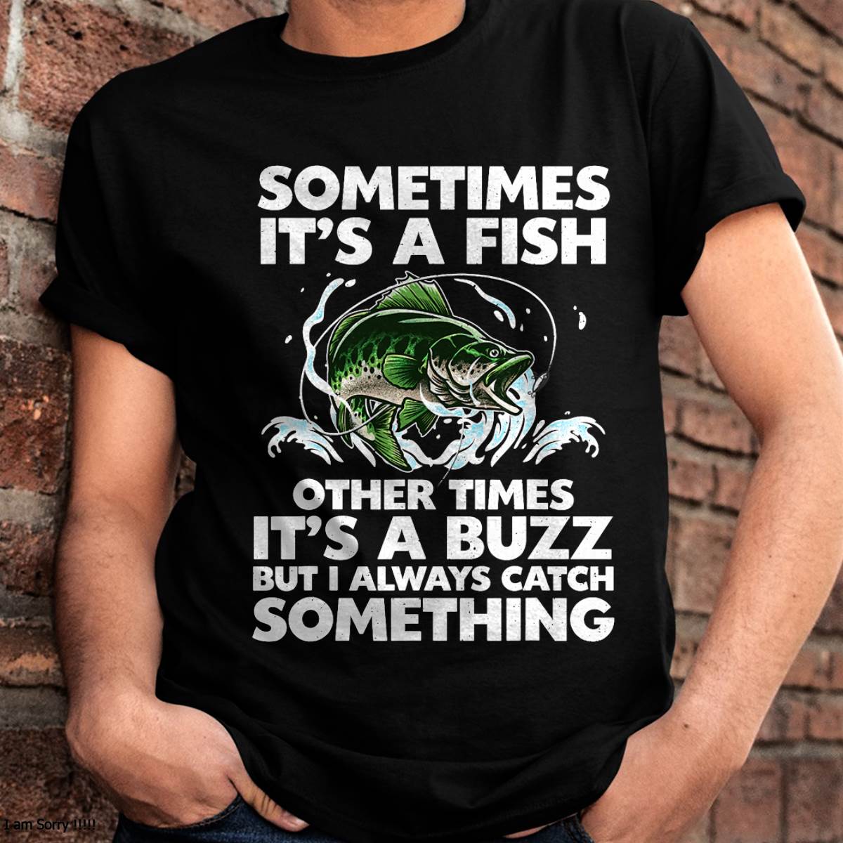 Cool Fishing, Fishing Rod Fish Fisherman T-Shirt