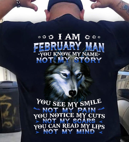 FEBRUARY - YOU KNOW MY NAME NOT MY STORY - MAN TEE - NINA02 (SKU26T-01-48-02)