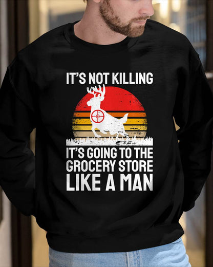 Funny Hunting Saying Deer Hunter I Grocery Store - Hunting T-Shirt