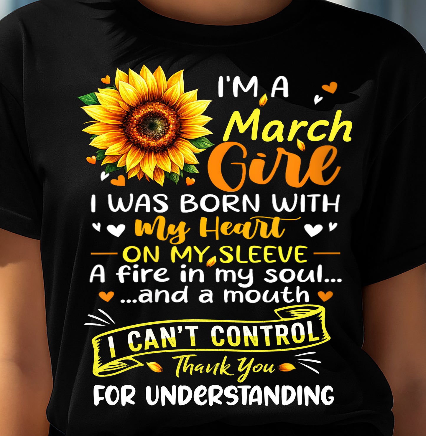 MARCH - I WAS BORN WITH MY HEART ON MY SLEEVE - FMA - NINA03 (SKU2605-28-03)