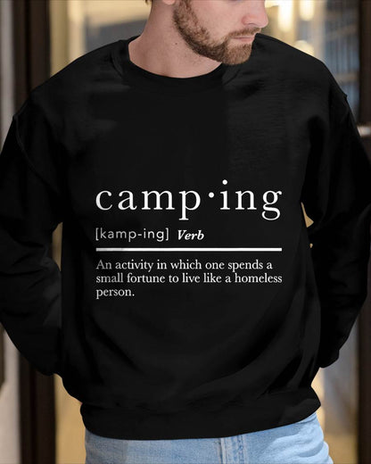 Funny Camping Shirts for Men Women Definition Camp T-Shirt