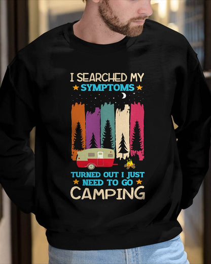 Need To Go Camping Funny Outdoors Adventure Hiking Gift T-Shirt