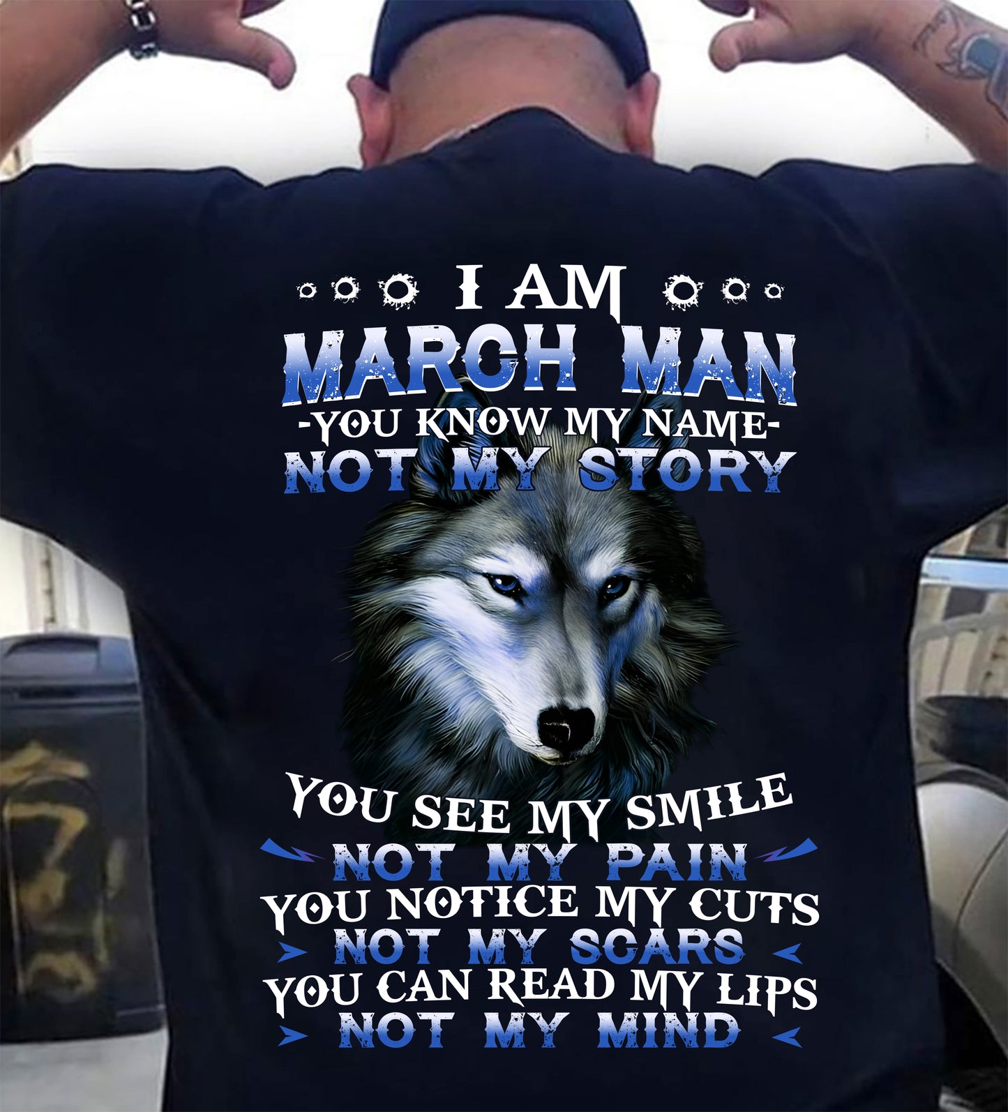 MARCH - YOU KNOW MY NAME NOT MY STORY - MAN TEE - NINA03 (SKU26T-01-48-03)
