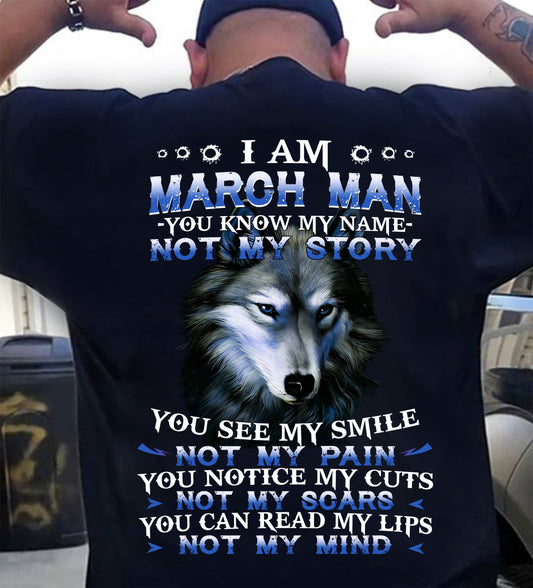 MARCH - YOU KNOW MY NAME NOT MY STORY - MAN TEE - NINA03 (SKU26T-01-48-03)