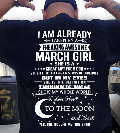 MARCH - SHE IS MY WHOLE WORLD I LOVE HER TO THE MOON AND BACK - FROM WIFE - NINA03 (SKU2602-71-03)